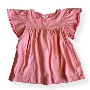 Crewcuts Pink Cotton Top